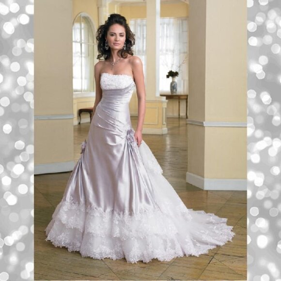 NWT Sophia Tolli Wedding Gown Y2711 Gabriella - Picture 1 of 7